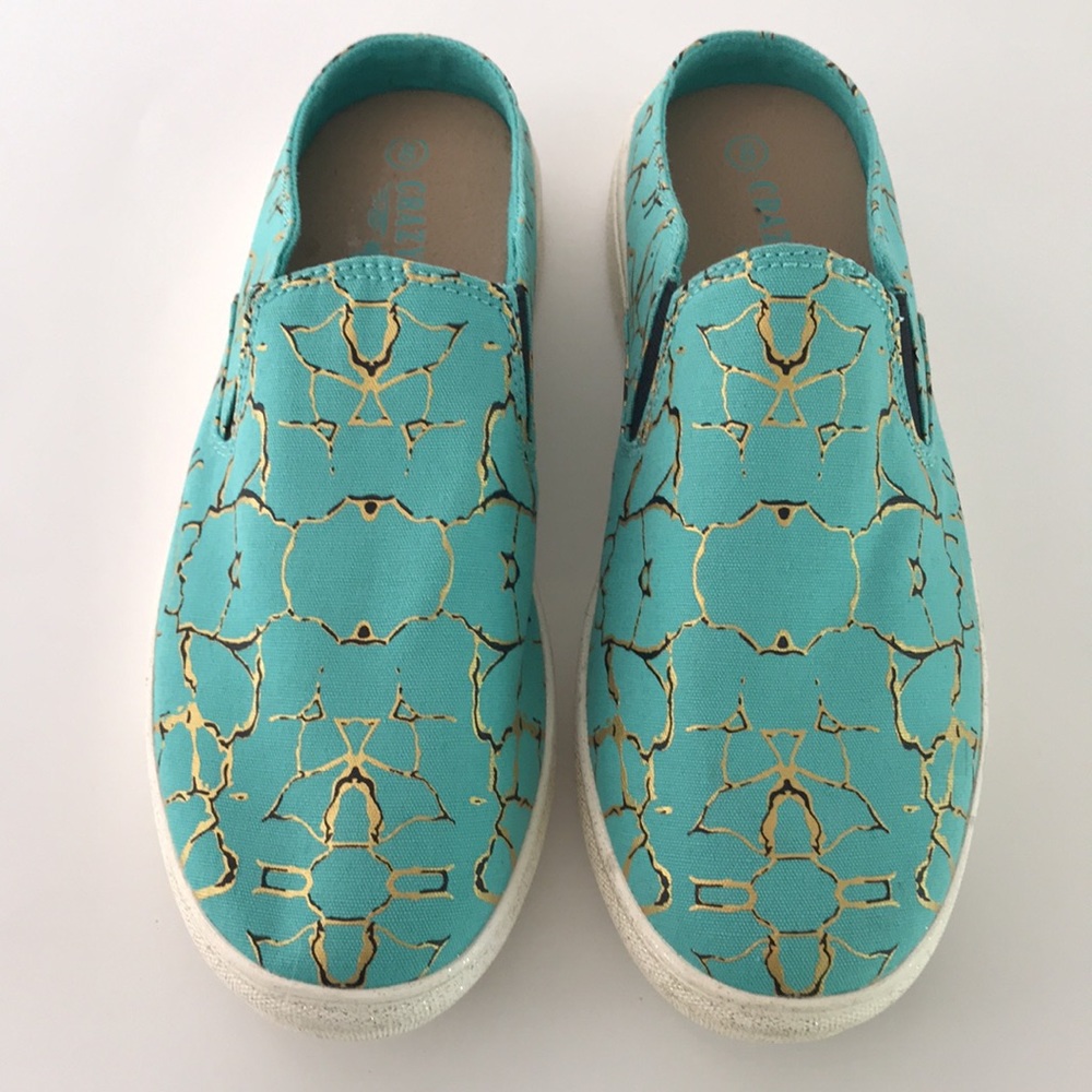 CRAZY TRAIN by Sally Walkers Slip On Sneakers size 8